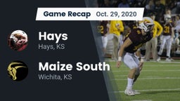 Recap: Hays  vs. Maize South  2020