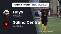 Recap: Hays  vs. Salina Central  2022