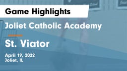 Joliet Catholic Academy  vs St. Viator Game Highlights - April 19, 2022