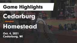 Cedarburg  vs Homestead  Game Highlights - Oct. 4, 2021