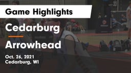 Cedarburg  vs Arrowhead  Game Highlights - Oct. 26, 2021