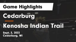 Cedarburg  vs Kenosha Indian Trail Game Highlights - Sept. 3, 2022