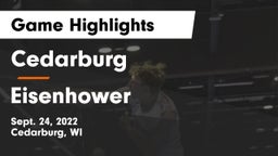 Cedarburg  vs Eisenhower  Game Highlights - Sept. 24, 2022