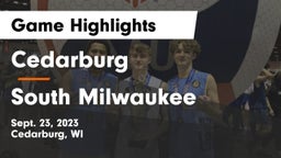 Cedarburg  vs South Milwaukee  Game Highlights - Sept. 23, 2023