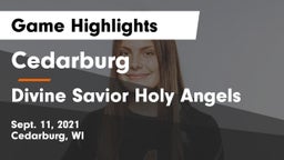 Cedarburg  vs Divine Savior Holy Angels Game Highlights - Sept. 11, 2021