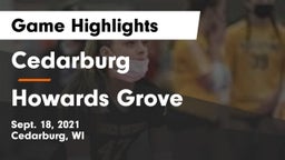 Cedarburg  vs Howards Grove Game Highlights - Sept. 18, 2021