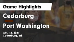 Cedarburg  vs Port Washington  Game Highlights - Oct. 12, 2021