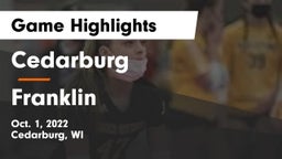 Cedarburg  vs Franklin  Game Highlights - Oct. 1, 2022