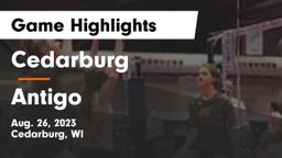 Cedarburg  vs Antigo  Game Highlights - Aug. 26, 2023