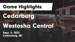 Cedarburg  vs Westosha Central  Game Highlights - Sept. 9, 2023