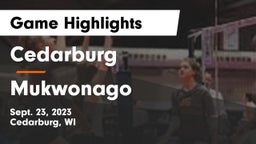Cedarburg  vs Mukwonago  Game Highlights - Sept. 23, 2023