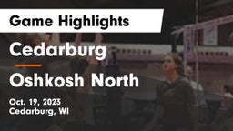 Cedarburg  vs Oshkosh North  Game Highlights - Oct. 19, 2023
