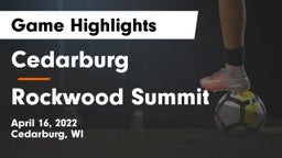 Cedarburg  vs Rockwood Summit  Game Highlights - April 16, 2022