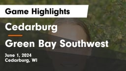 Cedarburg  vs Green Bay Southwest  Game Highlights - June 1, 2024