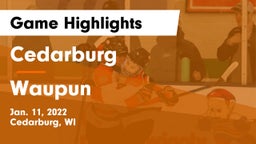 Cedarburg  vs Waupun  Game Highlights - Jan. 11, 2022
