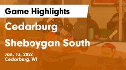 Cedarburg  vs Sheboygan South  Game Highlights - Jan. 13, 2022