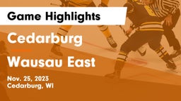 Cedarburg  vs Wausau East  Game Highlights - Nov. 25, 2023