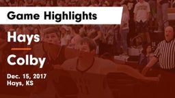 Hays  vs Colby  Game Highlights - Dec. 15, 2017