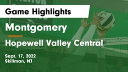 Montgomery  vs Hopewell Valley Central  Game Highlights - Sept. 17, 2022