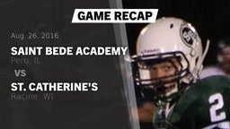 Recap: Saint Bede Academy vs. St. Catherine's  2016