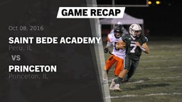 Recap: Saint Bede Academy vs. Princeton  2016