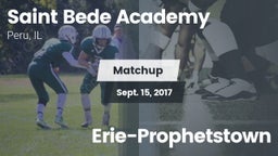 Matchup: Saint Bede Academy vs. Erie-Prophetstown 2017