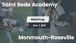 Matchup: Saint Bede Academy vs. Monmouth-Roseville 2017