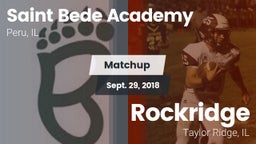 Matchup: Saint Bede Academy vs. Rockridge  2018