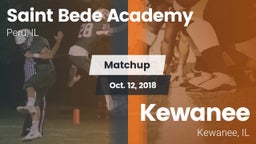 Matchup: Saint Bede Academy vs. Kewanee  2018