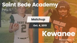 Matchup: Saint Bede Academy vs. Kewanee  2019
