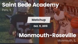 Matchup: Saint Bede Academy vs. Monmouth-Roseville  2019
