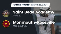 Recap: Saint Bede Academy vs. Monmouth-Roseville  2021