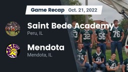 Recap: Saint Bede Academy vs. Mendota  2022