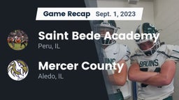 Recap: Saint Bede Academy vs. Mercer County  2023