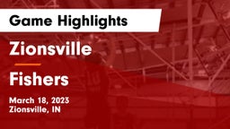 Zionsville  vs Fishers  Game Highlights - March 18, 2023