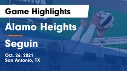 Alamo Heights  vs Seguin  Game Highlights - Oct. 26, 2021