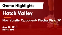 Hatch Valley  vs Non Varsity Opponent- Piedra Vista JV Game Highlights - Aug. 28, 2021