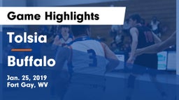 Tolsia  vs Buffalo  Game Highlights - Jan. 25, 2019