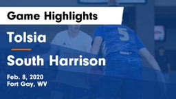 Tolsia  vs South Harrison  Game Highlights - Feb. 8, 2020