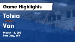 Tolsia  vs Van  Game Highlights - March 13, 2021