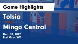 Tolsia  vs Mingo Central  Game Highlights - Dec. 10, 2022