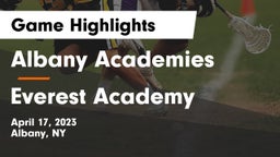 Albany Academies vs Everest Academy Game Highlights - April 17, 2023