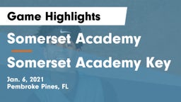 Somerset Academy  vs Somerset Academy Key Game Highlights - Jan. 6, 2021