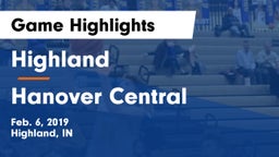 Highland  vs Hanover Central  Game Highlights - Feb. 6, 2019