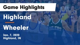 Highland  vs Wheeler  Game Highlights - Jan. 7, 2020