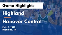 Highland  vs Hanover Central  Game Highlights - Feb. 6, 2020