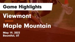 Viewmont  vs Maple Mountain  Game Highlights - May 19, 2022