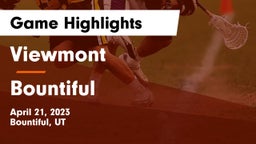 Viewmont  vs Bountiful  Game Highlights - April 21, 2023
