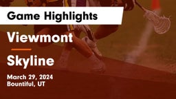 Viewmont  vs Skyline  Game Highlights - March 29, 2024