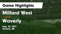 Millard West  vs Waverly  Game Highlights - Aug. 28, 2021